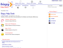 Tablet Screenshot of howto.biapy.com